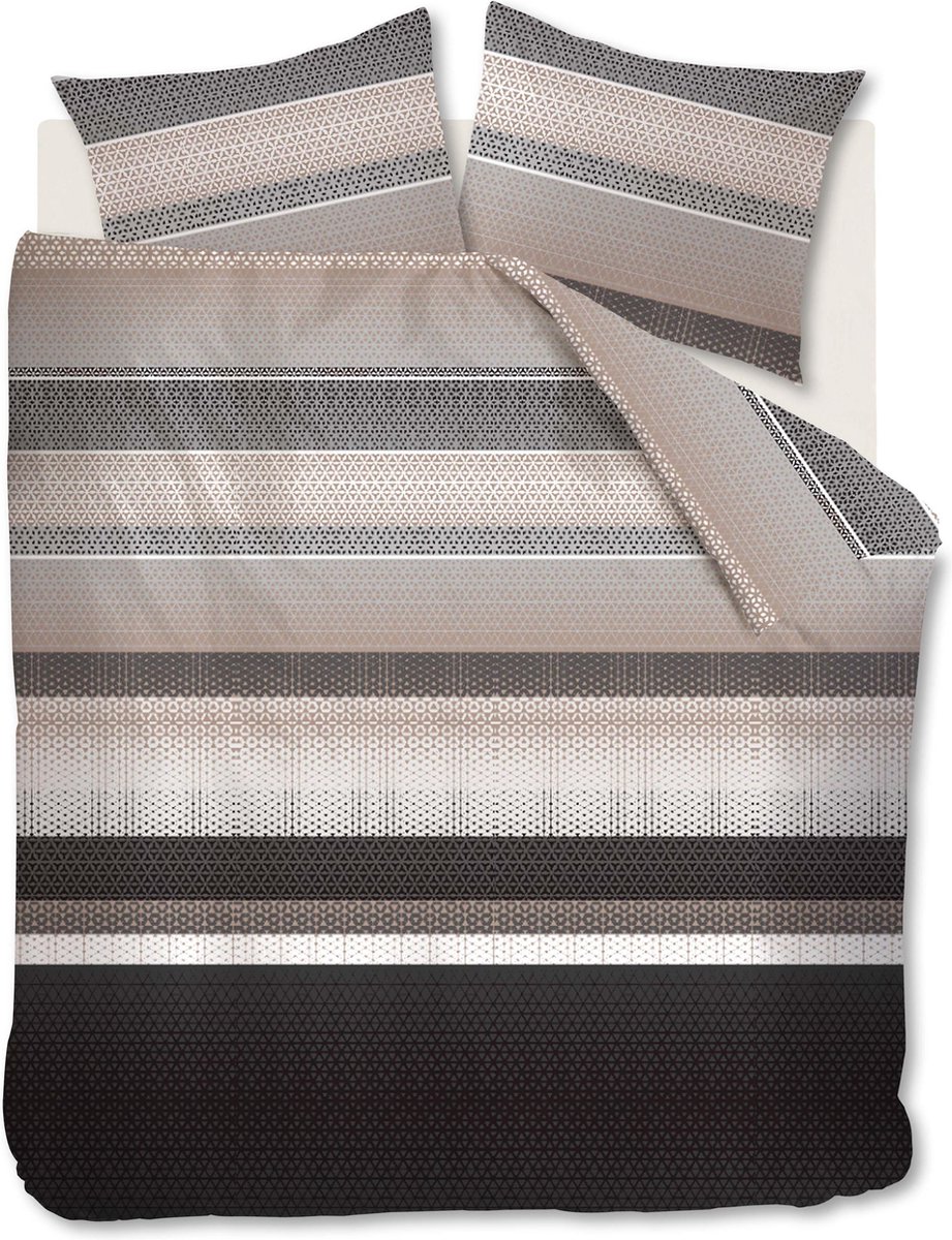 Beddinghouse Princeport Dekbedovertrek - eenpersoons - 140x200/220 - Grijs