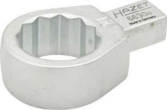 HAZET Doppel-Ringschlüssel · Offen 612-8X10 · Außen Sechskant Profil 8 X 10 Mm