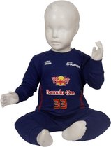 Fun2Wear Formula One (Formule 1) baby/kleuter/kinder/tienerpyjama (Formule 1) baby/kleuter/kinder/tienerpyjama - blauw - Maat 68