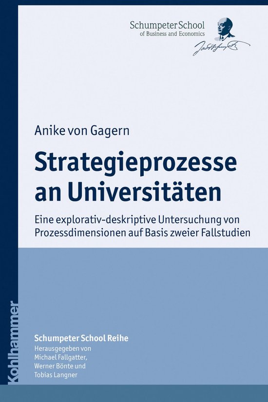 Strategieprozesse an Universitäten - cover