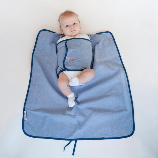Pacco Piccolo Inbakerdoek - 4 tot 7 kg - blauw — afbeelding 2