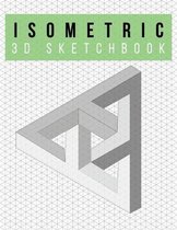 Isometric Graph Paper Notebook - 3D Sketchbook - Infinite Design