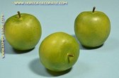Groene Appels groot, 3 stuks (decoratie)