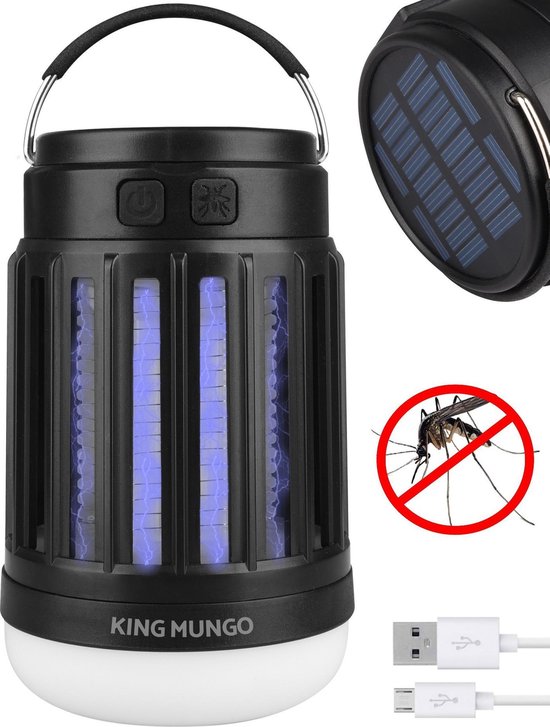 King Mungo Anti Muggenlamp LED Camping Lamp