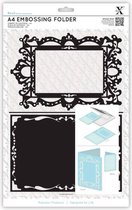 A4 Embossing Folder - Ornate Frame