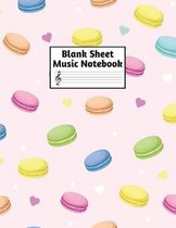 Blank Sheet Music Notebook