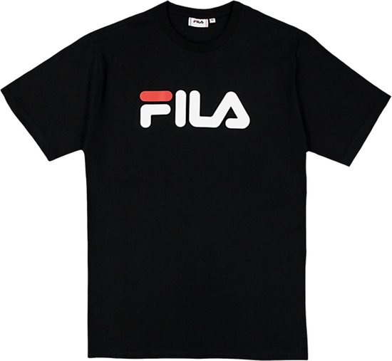 Fila Black Cotton Unisex T-Shirt