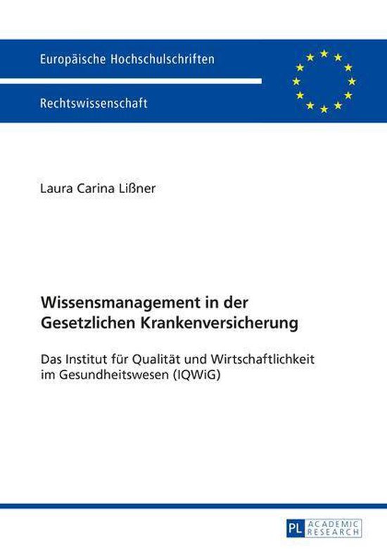 Europaeische Hochschulschriften Recht 5838 - Wissensmanageme ... - cover