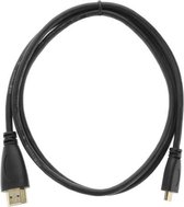 Konnekt-IT | HDMI -> micro HDMI kabel | 1.4 | gold plated |  1,8 meter