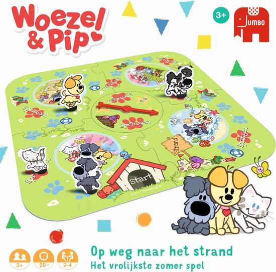Welp bol.com | Woezel & Pip Op Weg Naar Het Strand Peuterspeelzaal AV-32