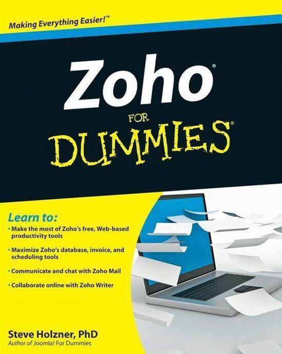 Zoho For Dummies - cover