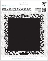 6 x 6 Embossing Folder - Oak Border