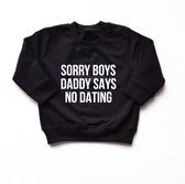 Sweater Sorry Boys Daddy Says No Dating