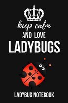 Keep Calm And Love Ladybugs