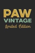 Paw Vintage Limited Edition