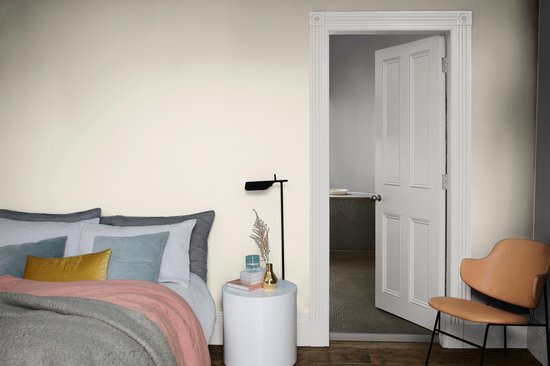 Flexa - Strak Op De Muur Binnen Mat - Gebroken Wit / Ral 9010 - 2,5 L