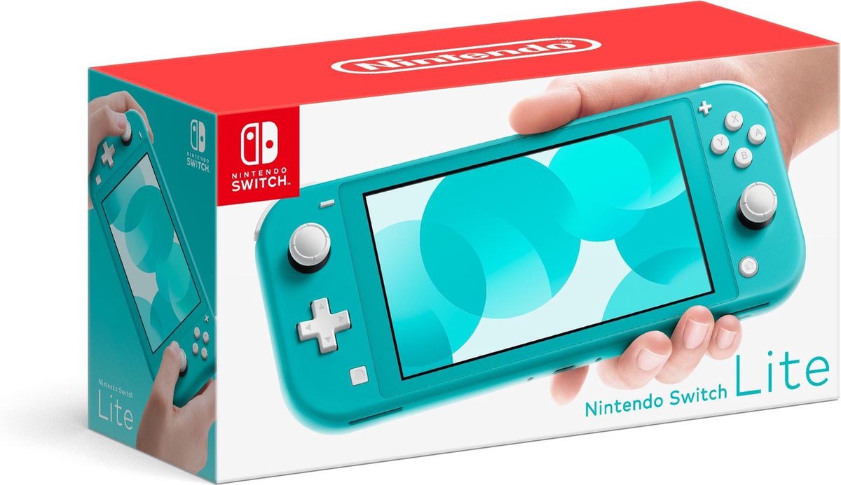 Nintendo Switch Lite Console - Turquoise - Nintendo