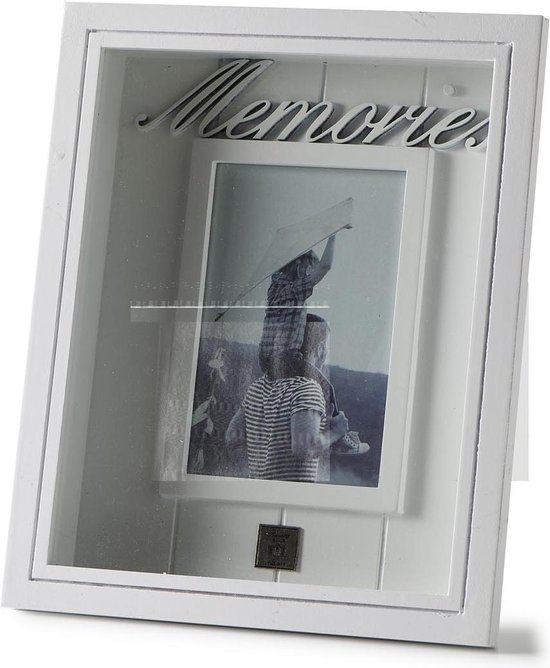 Zilver Goedaardig betalen Riviera Maison Memories Photo Frame - Fotolijst - 10x15 cm - Wit | bol.com