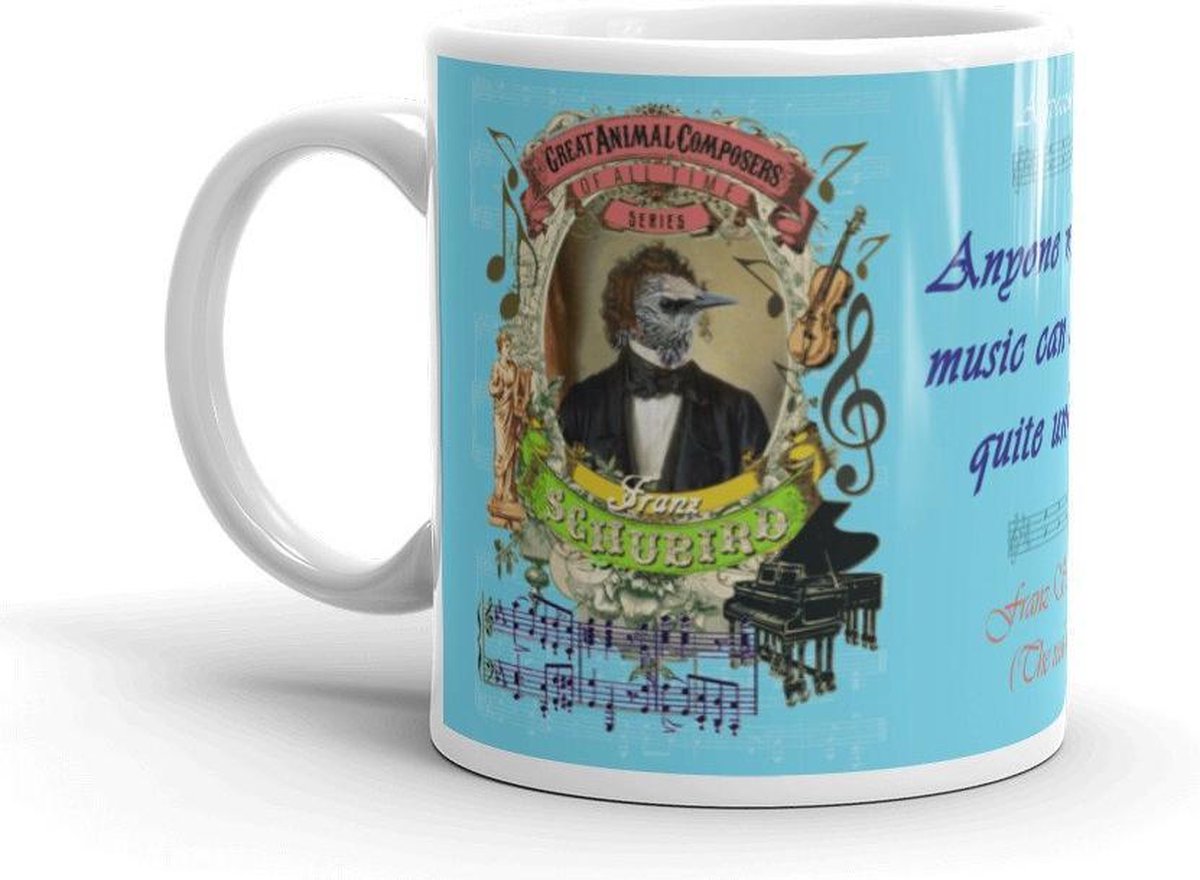 Franz Schubert Schubird Bird Animal Composer mok
