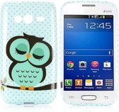 Sleeping Owl Silicone hoesje Samsung Galaxy Trend 2 en Ace NXT SM-G313H