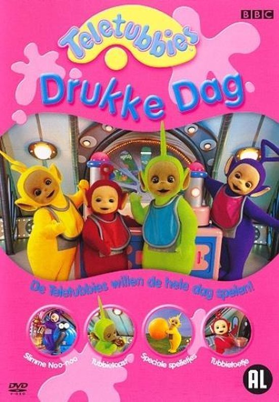 Cover van de film 'Teletubbies - Drukke Dag'