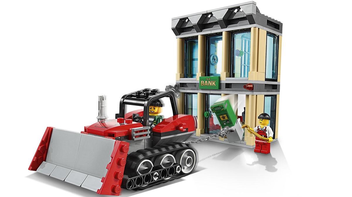 LEGO City Le cambriolage de la banque - 60140 | bol.com