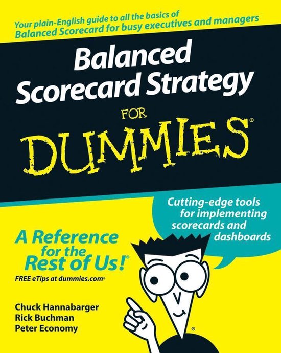 Balanced Scorecard Strategy For Dummies - cover