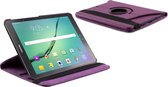 Samsung Galaxy Tab S2 9.7 Luxe Lederen Hoes - Auto Wake Functie - Meerdere standen - Case - Cover - Hoes - Paars