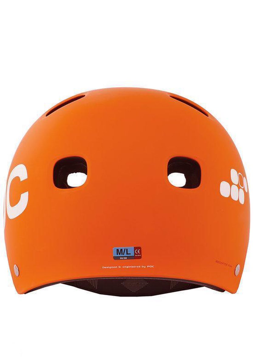 POC Receptor Flow BMX Helm oranje - Hoofdomtrek 59-62 cm | bol