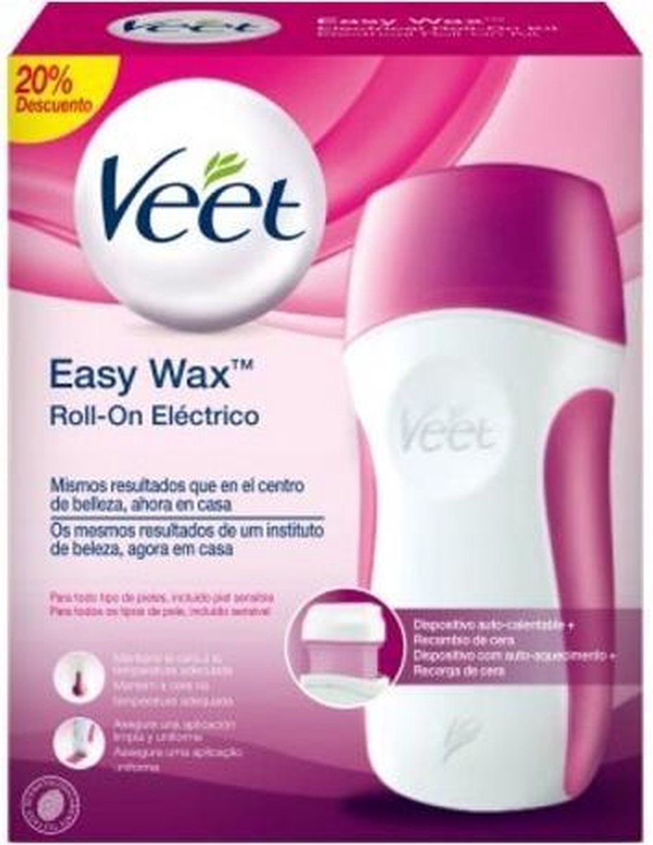 Veet EASY WAX rollon eléctrico kit