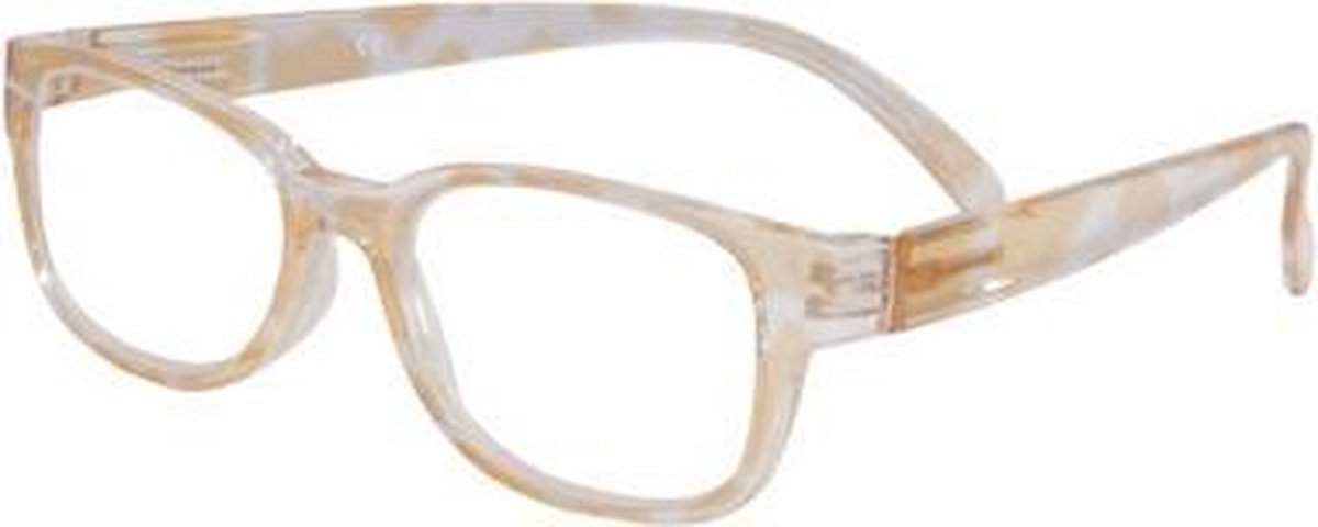 Leesbril Dames transp/oranje +2.5