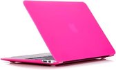 Macbook Case voor - Macbook Pro zonder Retina 15 inch - Laptoptas - Matte Hard Case - Fel Pink