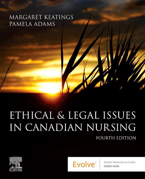 Ethical and Legal Issues in Canadian Nursing E-Book - cover