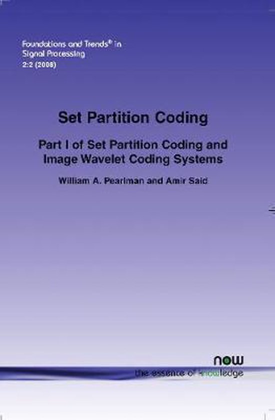 Set Partition Coding 9781601981783 William A. Pearlman Boeken