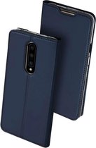 DUX DUCIS OnePlus 7 Wallet Slimline Hoesje - Navy