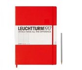 Leuchtturm1917 Notitieboek XL - Master Classic Gelinieerd - Rood