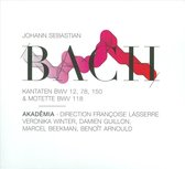 Akadêmia, Françoise Lasserre - J.S. Bach: Kantatan BWV 12, 78, 150 & Motette BWV 118 (CD)
