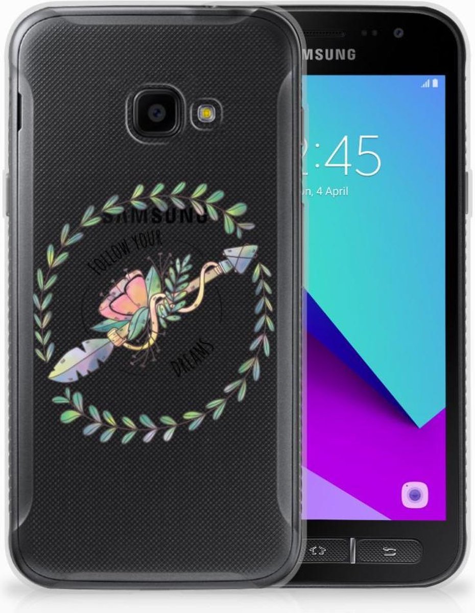 Samsung Galaxy Xcover 4 | Xcover 4s Telefoonhoesje met Naam Boho Dreams