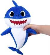 Baby Shark - Haai interactieve knuffel - Schattig en leuk - Perfect cadeau 2019 - Interactief - Blauw