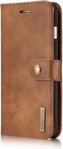 DG.Ming - iPhone 8 Plus Hoesje - Uitneembare Wallet case Cabello Bruin