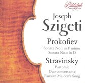Szigeti Spielt Prokofiev/Strawinsky