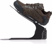 Schoenen Organizer 10 stuks Effectief opbergen - Schoenen stapelen met handige schoenenrek - Zwart