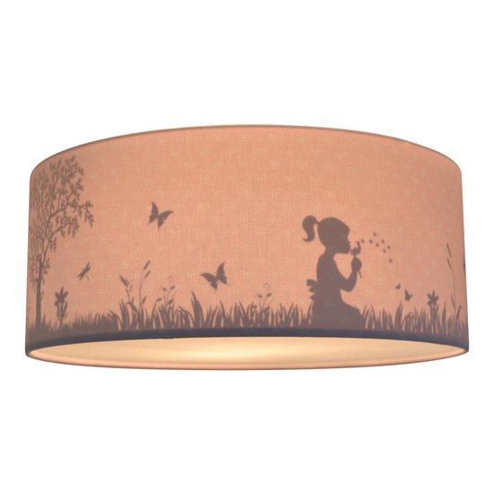 Plafondlamp Babykamer Dandelion Roze Meisjes Lamp Schaduw