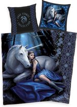 Anne Stokes Dekbedovertrek 140x200+70x90 Katoen Unicorn