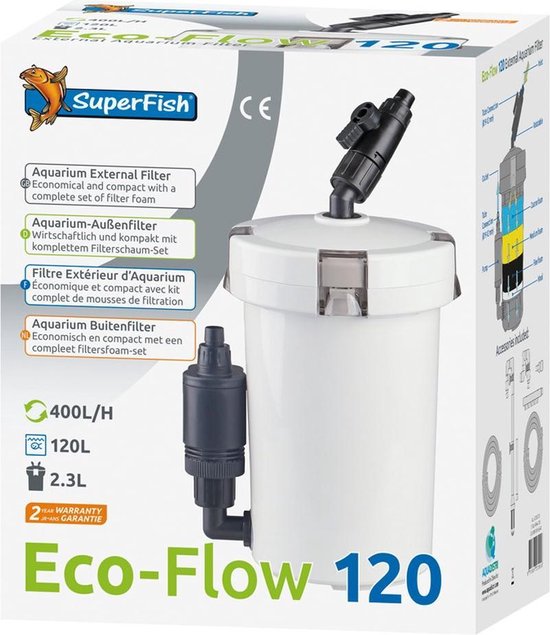 SuperFish Eco-Flow 120 Filter