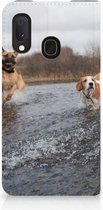Geschikt voor Samsung Galaxy A20e Hoesje maken Honden Labrador
