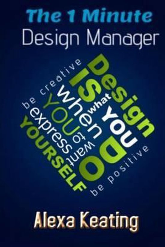 The 1 Minute Design Manager - cover