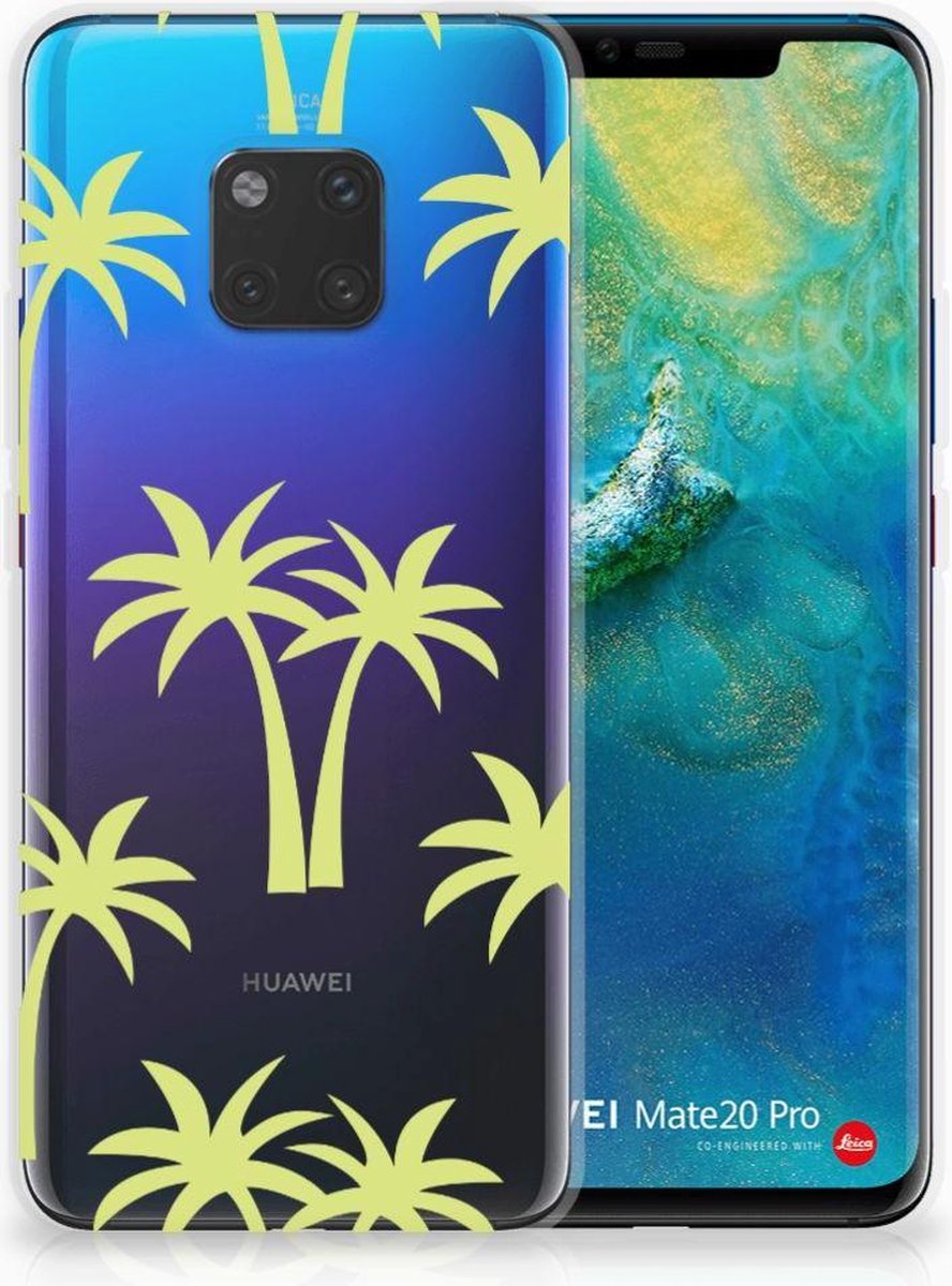Huawei Mate 20 Pro TPU Case Palmtrees