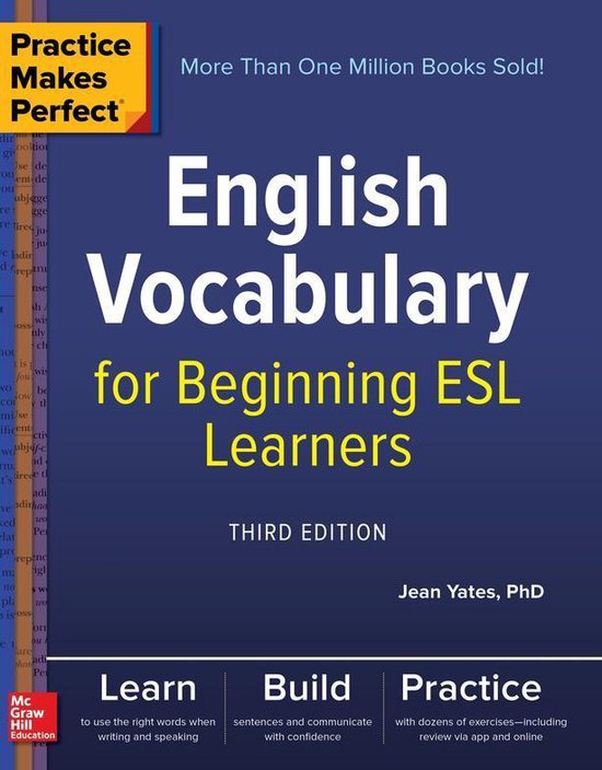 Practice Makes Perfect: English Vocabulary for Beginning ESL ... - cover