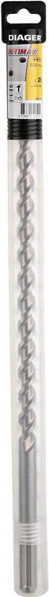 Diager professionele betonboor SDS Max afmeting 28mm x 540mm lang